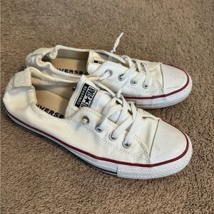 Women’s White Slip-On Converse